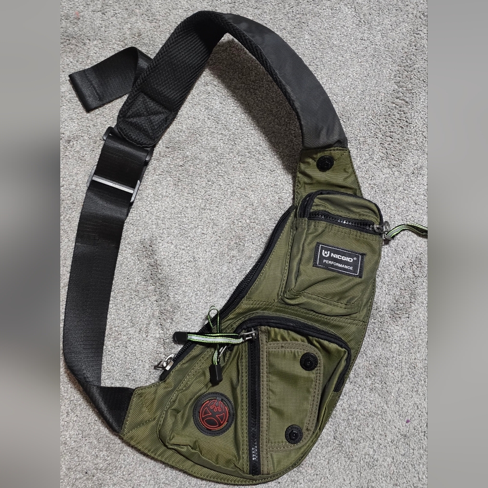 Vince Green Crossbody Bag